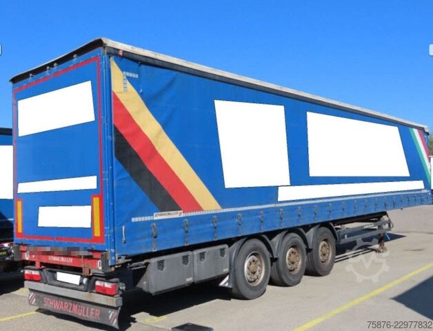Open semitrailer with tarp SCHWARZMÜLLER J-SERIE