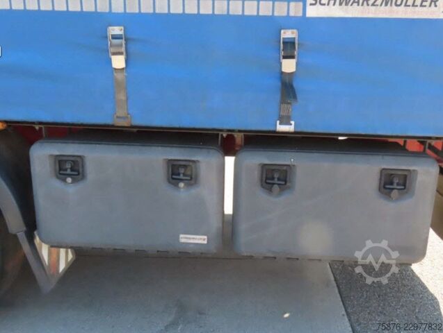 Open semitrailer with tarp SCHWARZMÜLLER J-SERIE