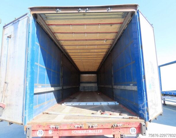 Open semitrailer with tarp SCHWARZMÜLLER J-SERIE