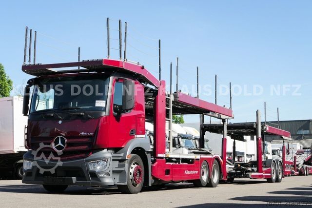 Car carrier truck MERCEDES-BENZ Antos 2443 Autotransp. Kässbohrer Metago
