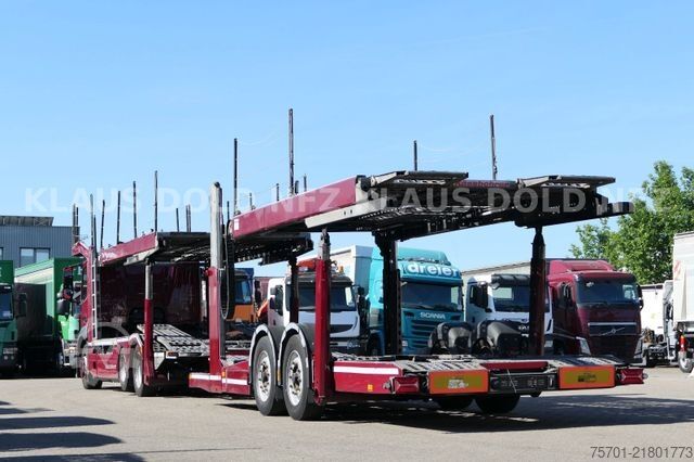 Car carrier truck MERCEDES-BENZ Antos 2443 Autotransp. Kässbohrer Metago