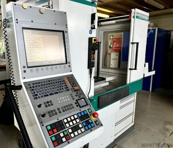 Vertical machining center FEHLMANN Picomax 55 CNC+60 Werkzeuge-2988h!