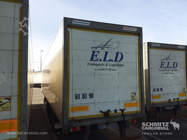 Box semitrailer Fruehauf Semitrailer Dryfreight Standard Porte relevante