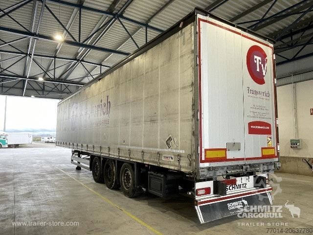 Open semitrailer with tarp Schmitz Cargobull Curtainsider Standard