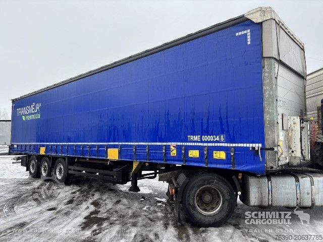 Open semitrailer with tarp Schmitz Cargobull Semitrailer Curtainsider Standard