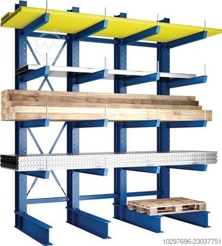 Cantilever rack H3000xW3090xD1000mm - 1 unit  