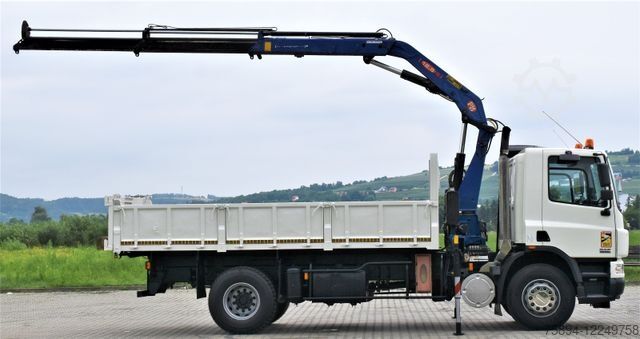 Autokran DAF CF 75.310 *Kipper 5,10 m + KRAN * TOPZUSTAND