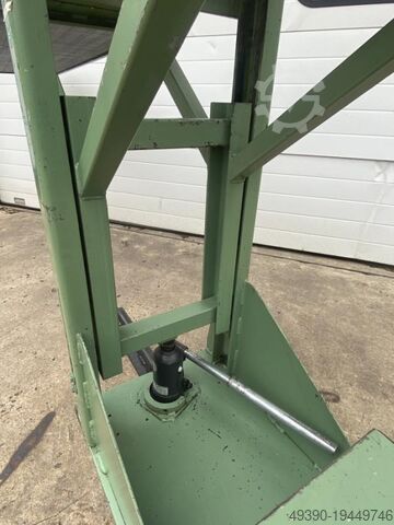 Z-conveyor, conveyor belt with metal chain links, metal belt conveyor, belt conveyor, stationary con GÖSSLING 3100 x 400