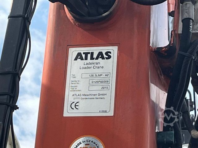 Dreiseitenkipper LKW MERCEDES-BENZ Arocs 1835 K 2-Achs Kipper Kran Atlas 126.3