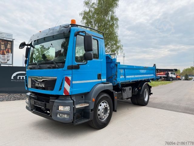 Tipper truck MAN TGM 18.290 4x2 MEILLER Kipper AHK Kipphydr.