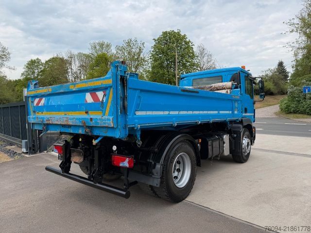Tipper truck MAN TGM 18.290 4x2 MEILLER Kipper AHK Kipphydr.