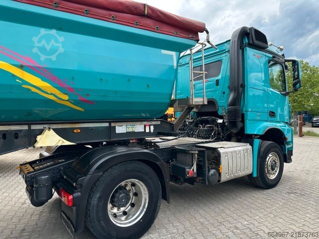 Standard tractor unit MERCEDES-BENZ 1845 Arocs SZM 4x4 HAD Alufelgen + Kippaulieger