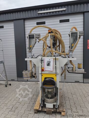 Granulate dedusting MB engeneering Entstaubung