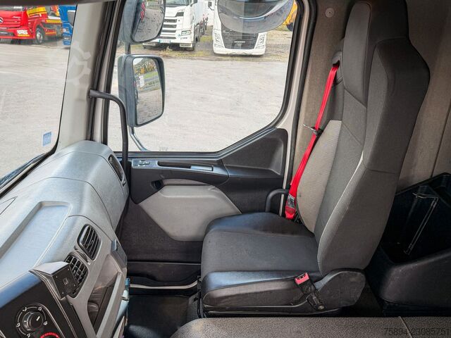 Roll-off tipper truck RENAULT D 18 * ABROLLKIPPER + HMF 1220 K-R * TOP!