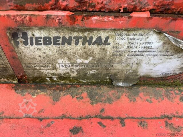 Tieflader Auflieger Hiebenthal TTH 18