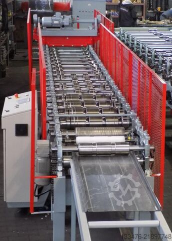Roll forming line Dachpoll Sp. z o.o. Standing seam (CLICK) machine