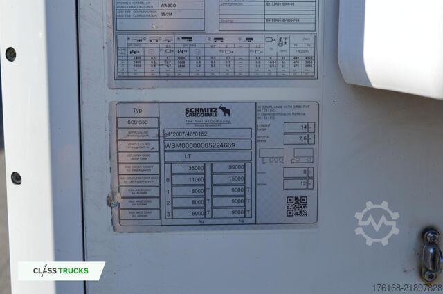 Kühlauflieger SCHMITZ CARGOBULL SKO Double Deck FP60 ThermoKing SLXi 300