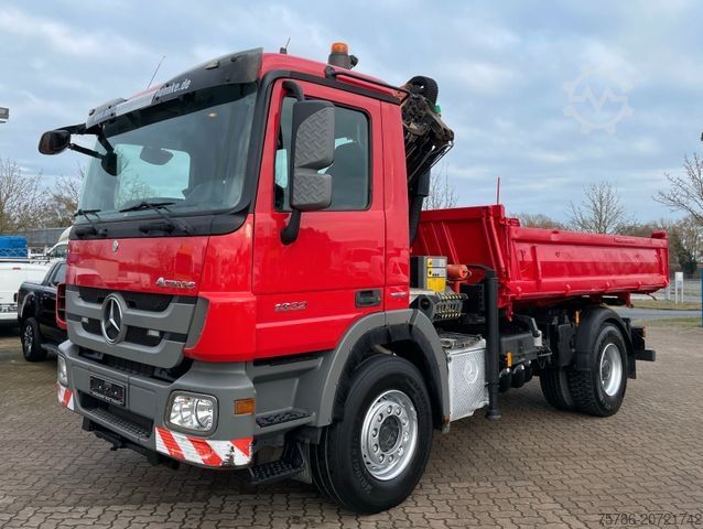 Tipper truck MERCEDES-BENZ Actros 1832 BB/ Meiller/ PK 12002+Funk/ 5+6/ AC