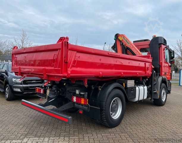 Tipper truck MERCEDES-BENZ Actros 1832 BB/ Meiller/ PK 12002+Funk/ 5+6/ AC