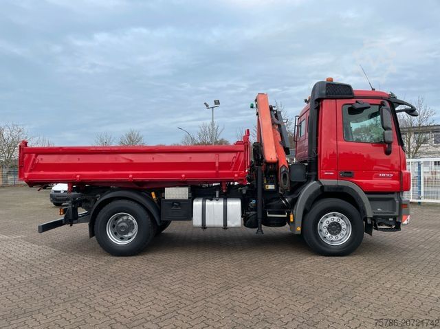Tipper truck MERCEDES-BENZ Actros 1832 BB/ Meiller/ PK 12002+Funk/ 5+6/ AC
