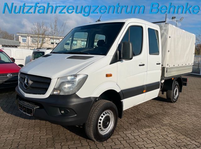 Transporter mit Pritsche & Plane MERCEDES-BENZ Sprinter 316 CDI L2 Doka/ 4x4/ AC/ Standhzg./ E6