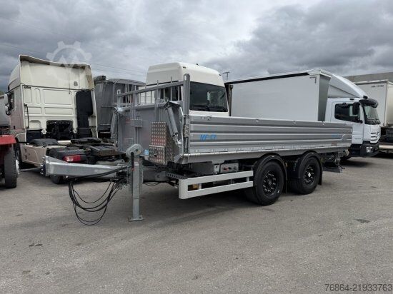 Three-way tipper trailer  MFCT UNISTAR ZPX-K.19.550 ,TANDEMDREISEITENKIPPER, PALETTENBREIT