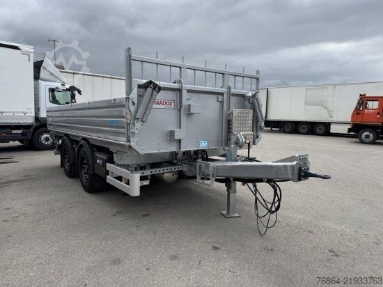 Three-way tipper trailer  MFCT UNISTAR ZPX-K.19.550 ,TANDEMDREISEITENKIPPER, PALETTENBREIT