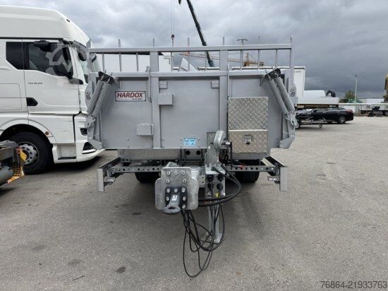 Three-way tipper trailer  MFCT UNISTAR ZPX-K.19.550 ,TANDEMDREISEITENKIPPER, PALETTENBREIT
