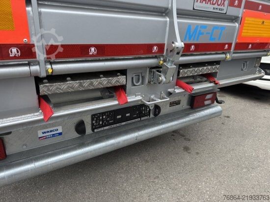Three-way tipper trailer  MFCT UNISTAR ZPX-K.19.550 ,TANDEMDREISEITENKIPPER, PALETTENBREIT