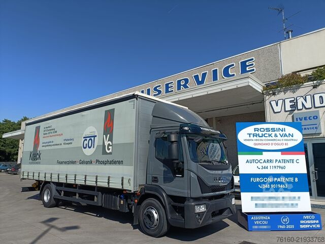 Curtainsider body with sliding tarpaulins IVECO EUROCARGO 160E32P