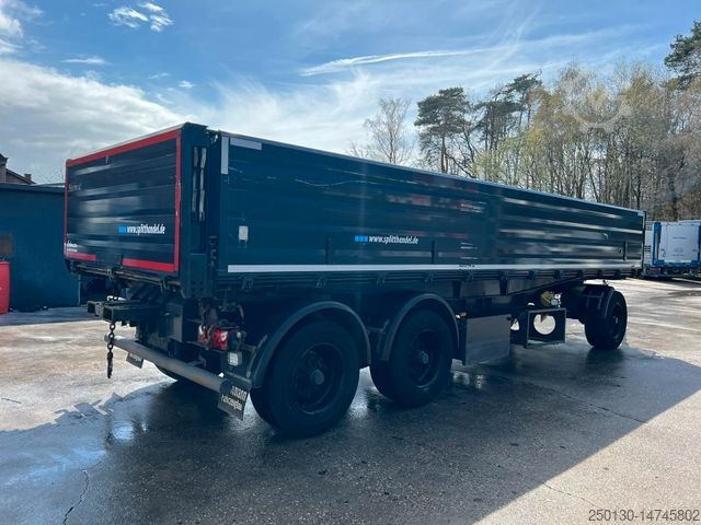 Dreiseitenkipper Anhänger Stehmann 3.Achs Dreiseitenkipper Stapleraufnahme