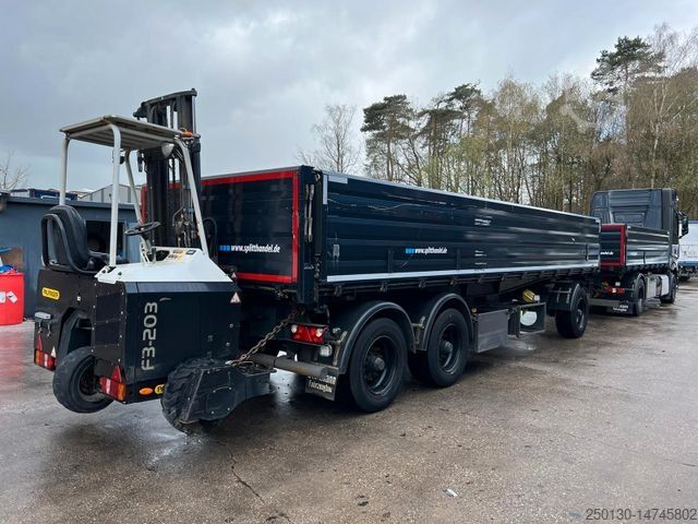 Dreiseitenkipper Anhänger Stehmann 3.Achs Dreiseitenkipper Stapleraufnahme