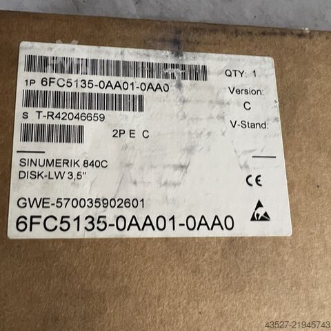 Electronics / Drive technology SIEMENS 6FC5135-0AA01-0AA0