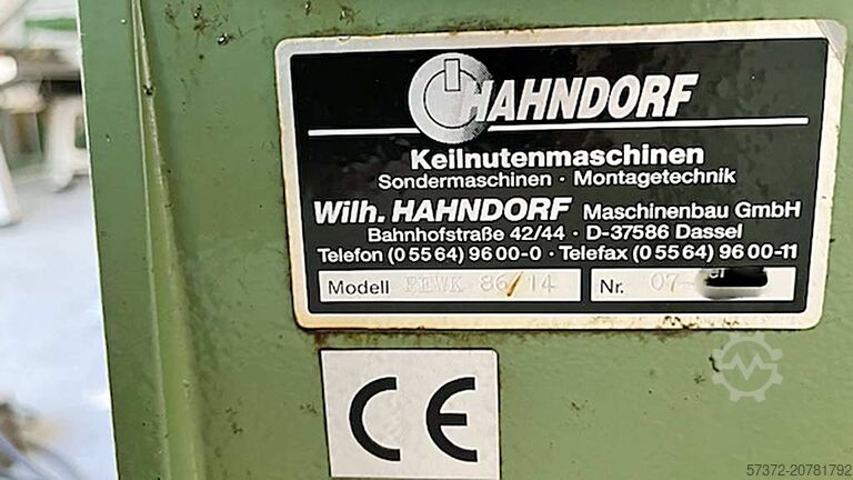 Stoßmaschine Hahndorf REWK 86/14