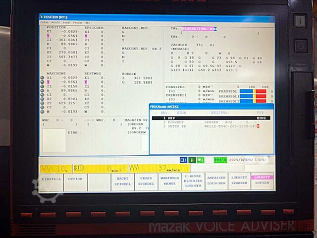 CNC Dreh- und Fräszentrum Mazak Integrex 200 IV STx1500