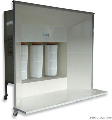 Pulverkabine Pulverbeschichtung KPO-3 ROMER KPO-3