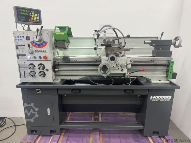 Leit-/Zugspindeldrehmaschine HUVEMA HU 360 x 1000 DRO