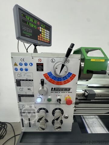 Leit-/Zugspindeldrehmaschine HUVEMA HU 360 x 1000 DRO