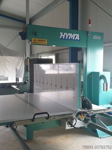 Vertikale Schaumstoffschneidemaschine Hyma NSL
