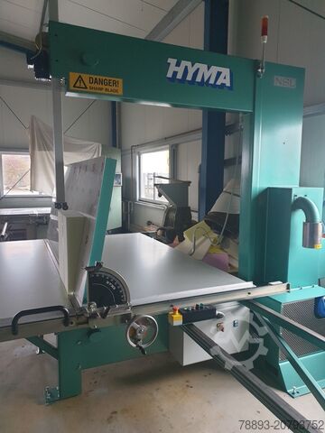 Vertikale Schaumstoffschneidemaschine Hyma NSL