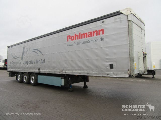 Open semitrailer with tarp Schmitz Cargobull Curtainsider Standard Getränke