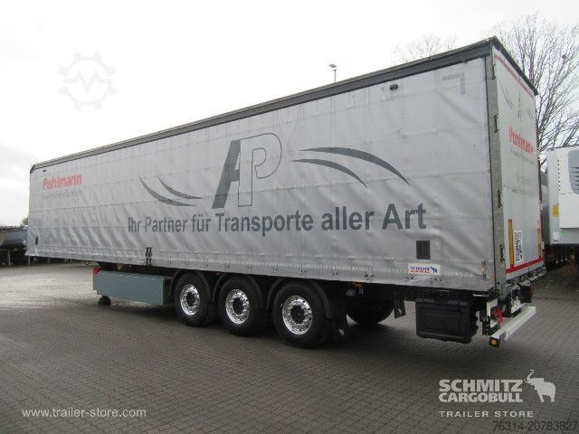 Open semitrailer with tarp Schmitz Cargobull Curtainsider Standard Getränke