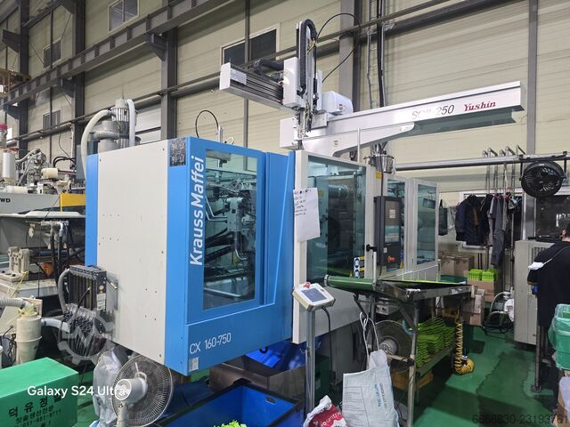 Injection molding machine KraussMaffei KM160-750CX
