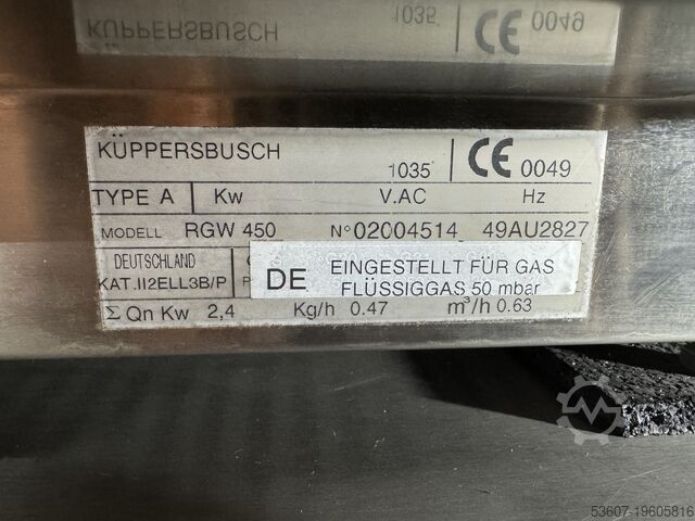 Various devices RATIONAL - HOBART - MKN - KĂPPERSBUSCH