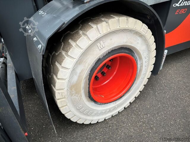 Elektro 4 Rad-Stapler Linde E 80-01 - TRIPLEX 4,7 m - 264 Stunden !!!!