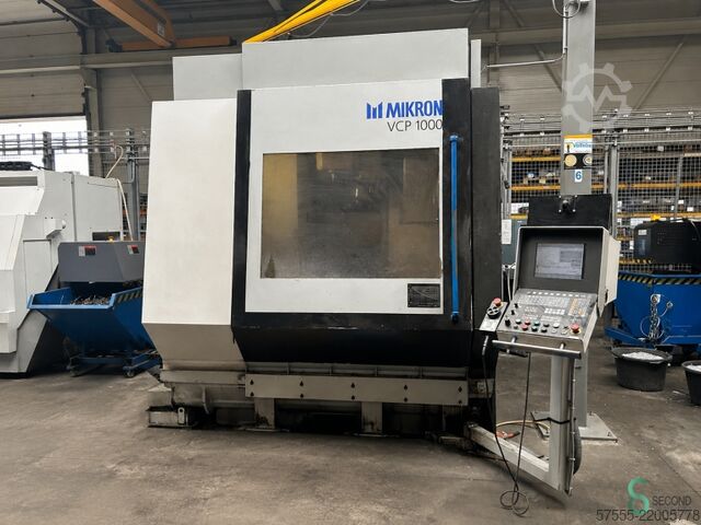 Milling machines  Mikron VCP 1000 1997 Mikron VCP 1000