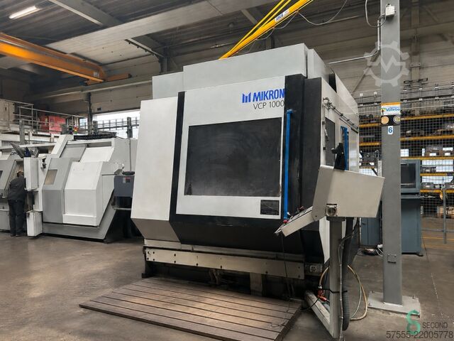 Milling machines  Mikron VCP 1000 1997 Mikron VCP 1000