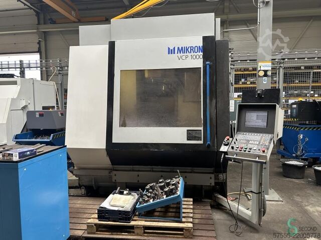 Milling machines  Mikron VCP 1000 1997 Mikron VCP 1000