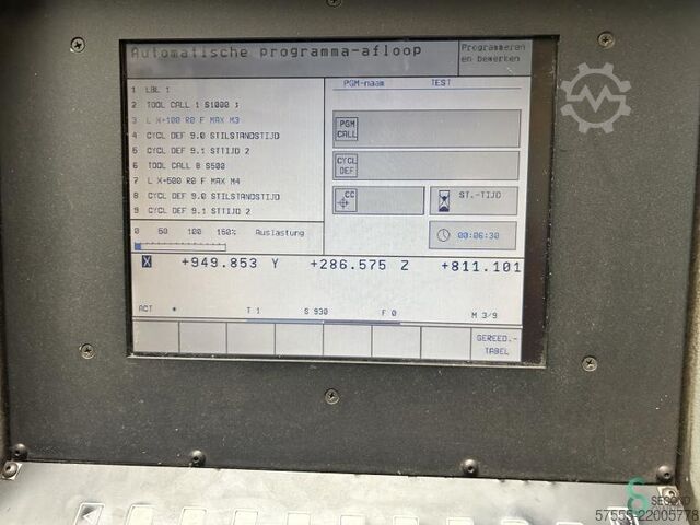 Milling machines  Mikron VCP 1000 1997 Mikron VCP 1000