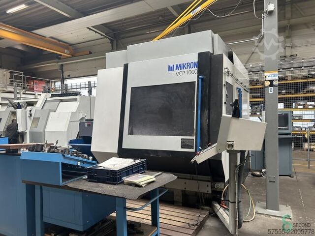 Milling machines  Mikron VCP 1000 1997 Mikron VCP 1000